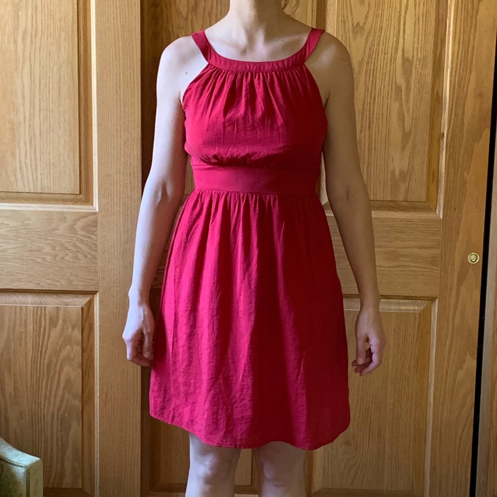 NWT, Emmelee little red holiday dress, size Small